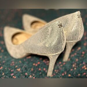 ‼️RARE‼️🎸Sam Edelman🎸🔥NWOT🔥Hazel Pointed Toe High-Heel Pumps in Jute—8